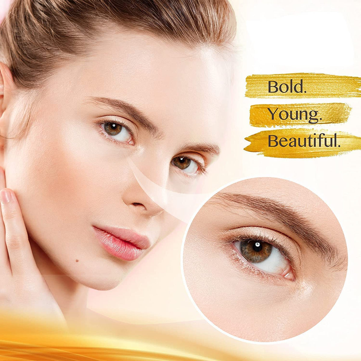 AVJONE close-up hydrogel texture highlighting smooth absorption and hydration