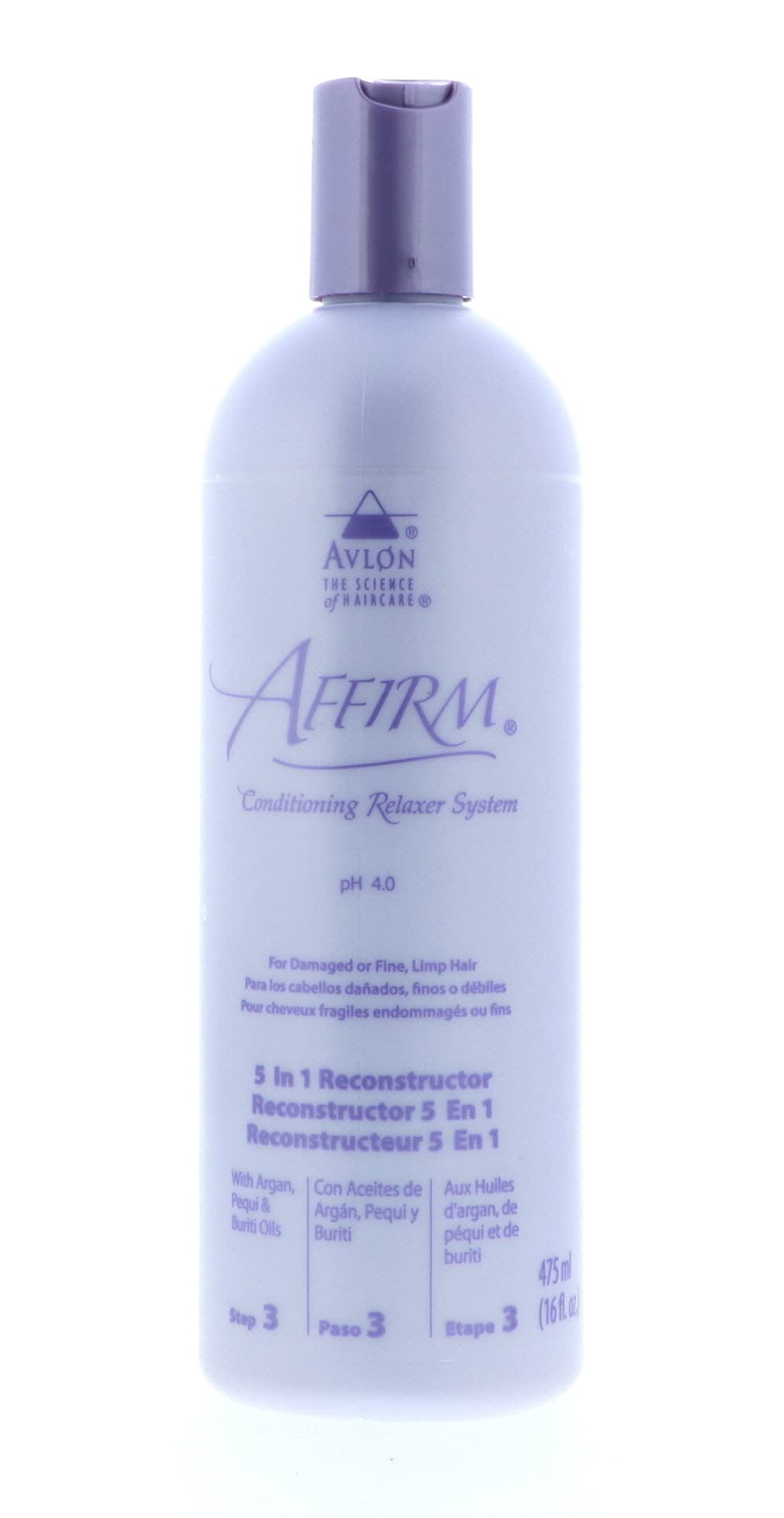 Avlon Affirm front packaging showing 16 oz bottle and product name benefits