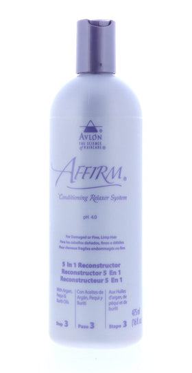 Avlon Affirm front packaging showing 16 oz bottle and product name benefits