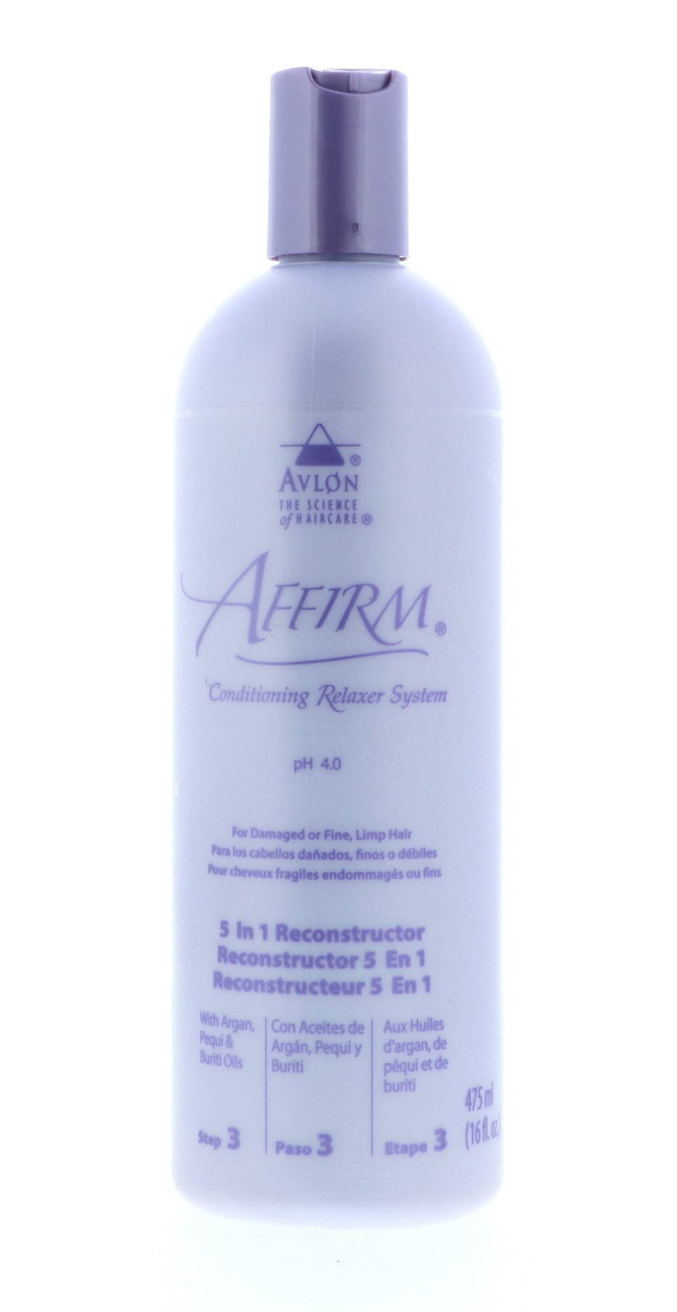 Avlon Affirm front packaging showing 16 oz bottle and product name benefits