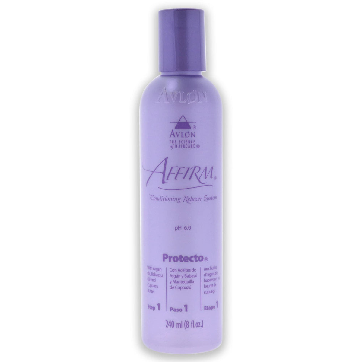 Avlon Affirm front packaging 8 oz showing label and benefits for guided use