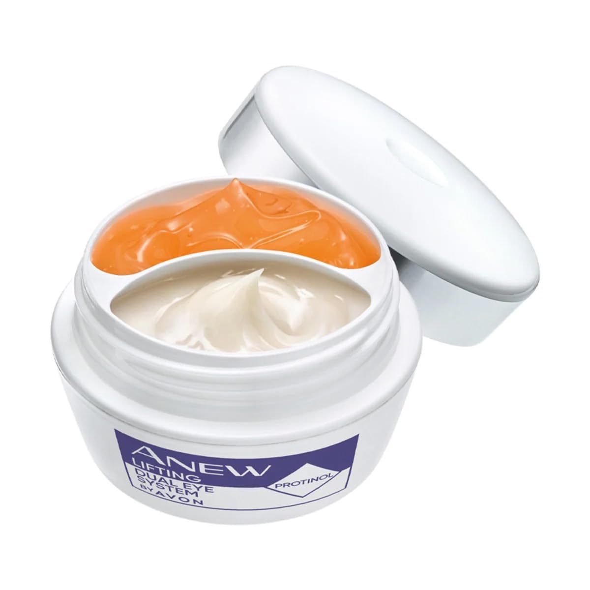 AVON ANEW applying under-eye to show quick absorption and smoothing