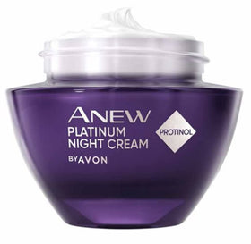 AVON jars on bathroom shelf lifestyle scene suggesting daily routine convenience