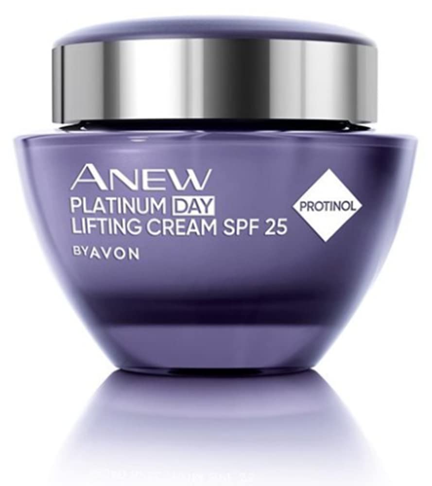 AVON day and night jars side-by-side showing complementary AM and PM use