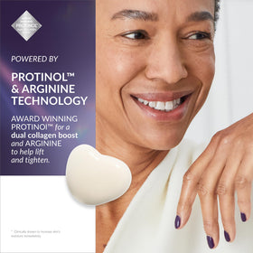 AVON Anew Platinum close-up label view showing product name and clarity