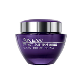 AVON jar front view showing product packaging and elegant design benefit of clear branding