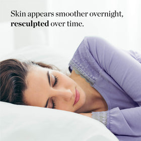 AVON jar on nightstand styling suggests nightly routine benefit of restful use