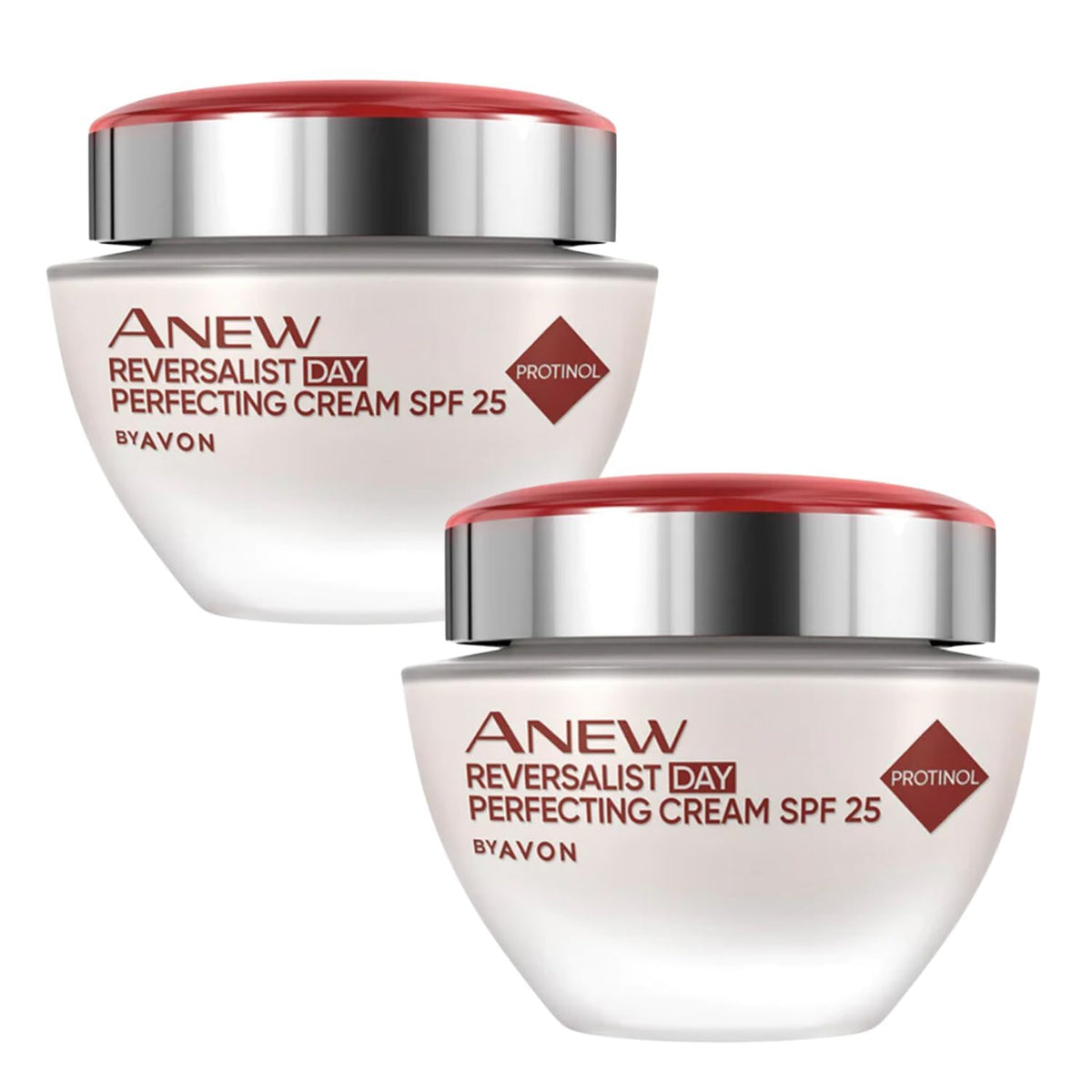 AVON SKIN SO SOFT product in use on model’s cheek showing visible plumping benefit