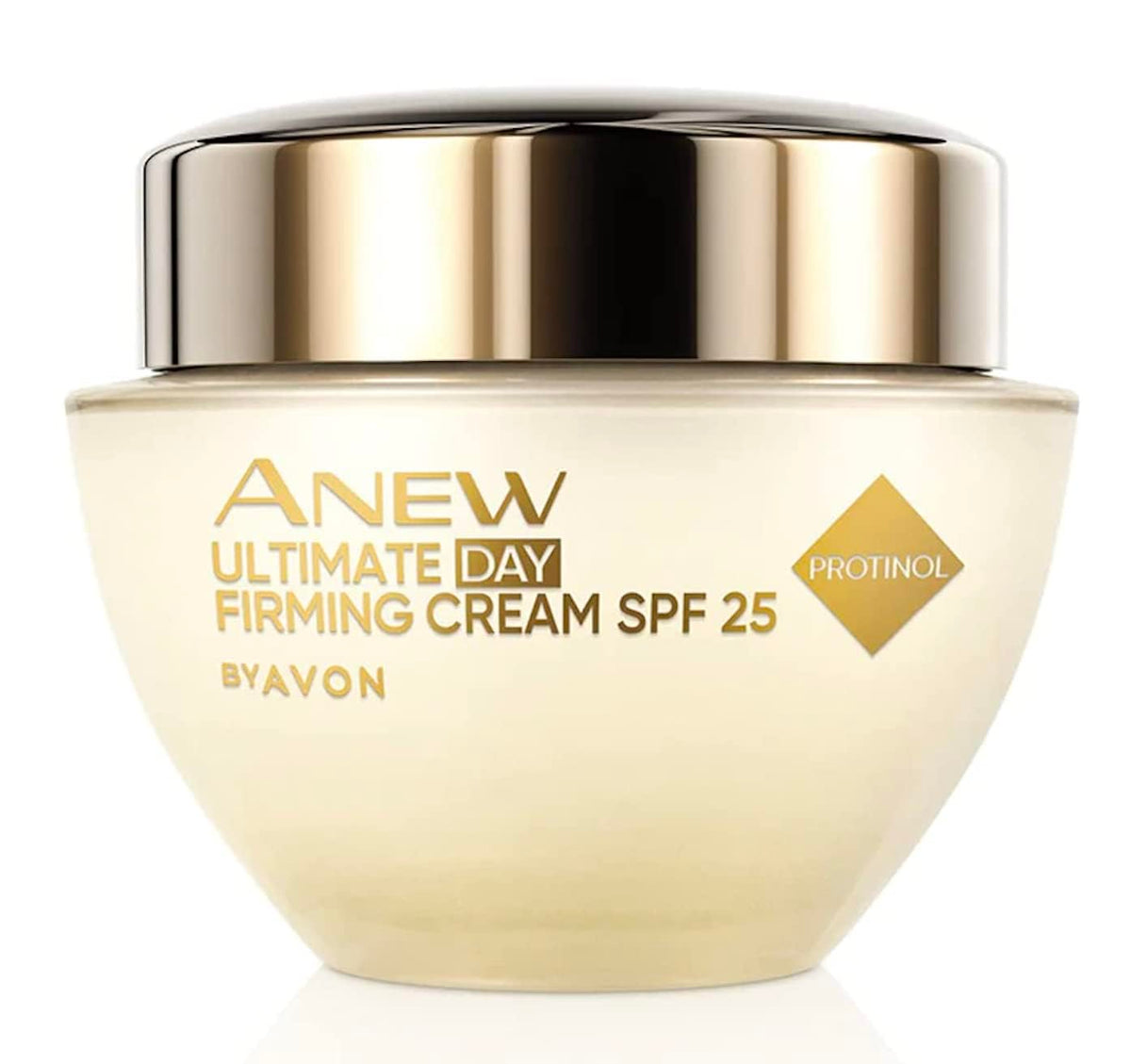 AVON Anew front packaging showing jar and label with daily SPF benefit