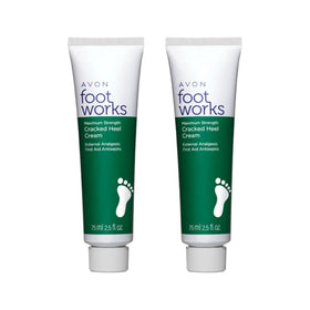 AVON Foot Works front packaging showing product and benefits
