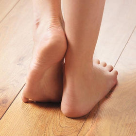 AVON Foot Works tube in hand to show size and easy application