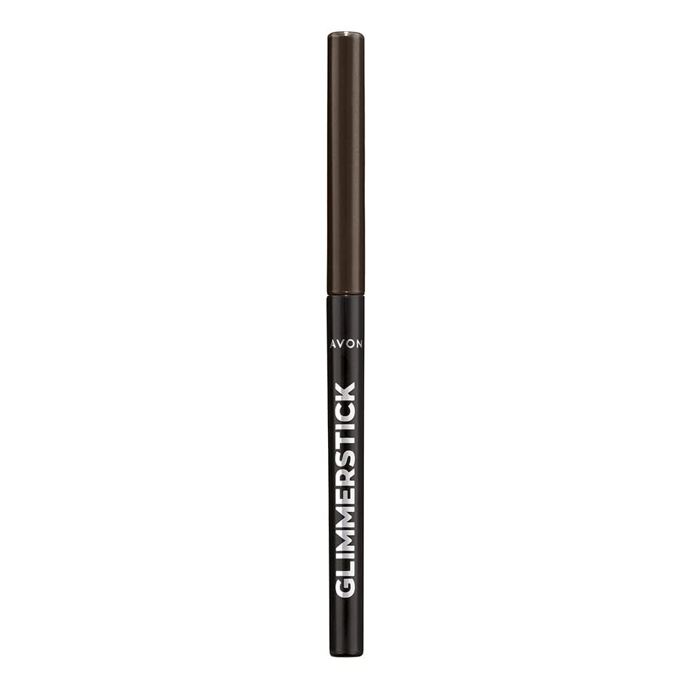 AVON Glimmerstick front packaging showing two retractable liners and benefits