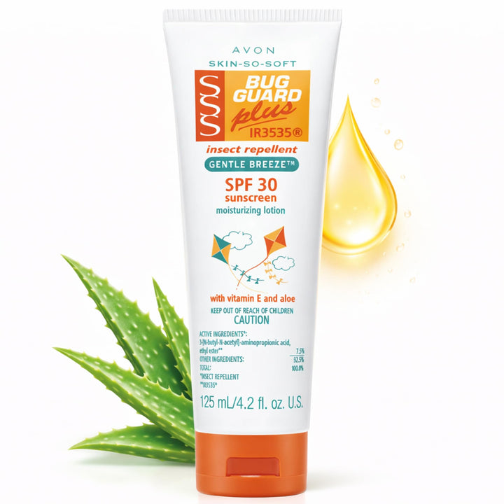 AVON front packaging showing tube and benefits for easy identification