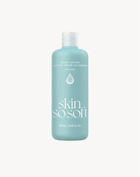 AVON bottle staged on bathroom shelf in tidy setting suggesting everyday ritual use