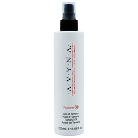 Avyna Pozione 10 front bottle showing label and spray nozzle benefit quick use