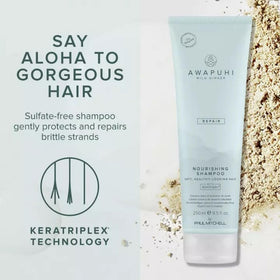 Awapuhi Wild Ginger creamy lather texture for rich conditioning