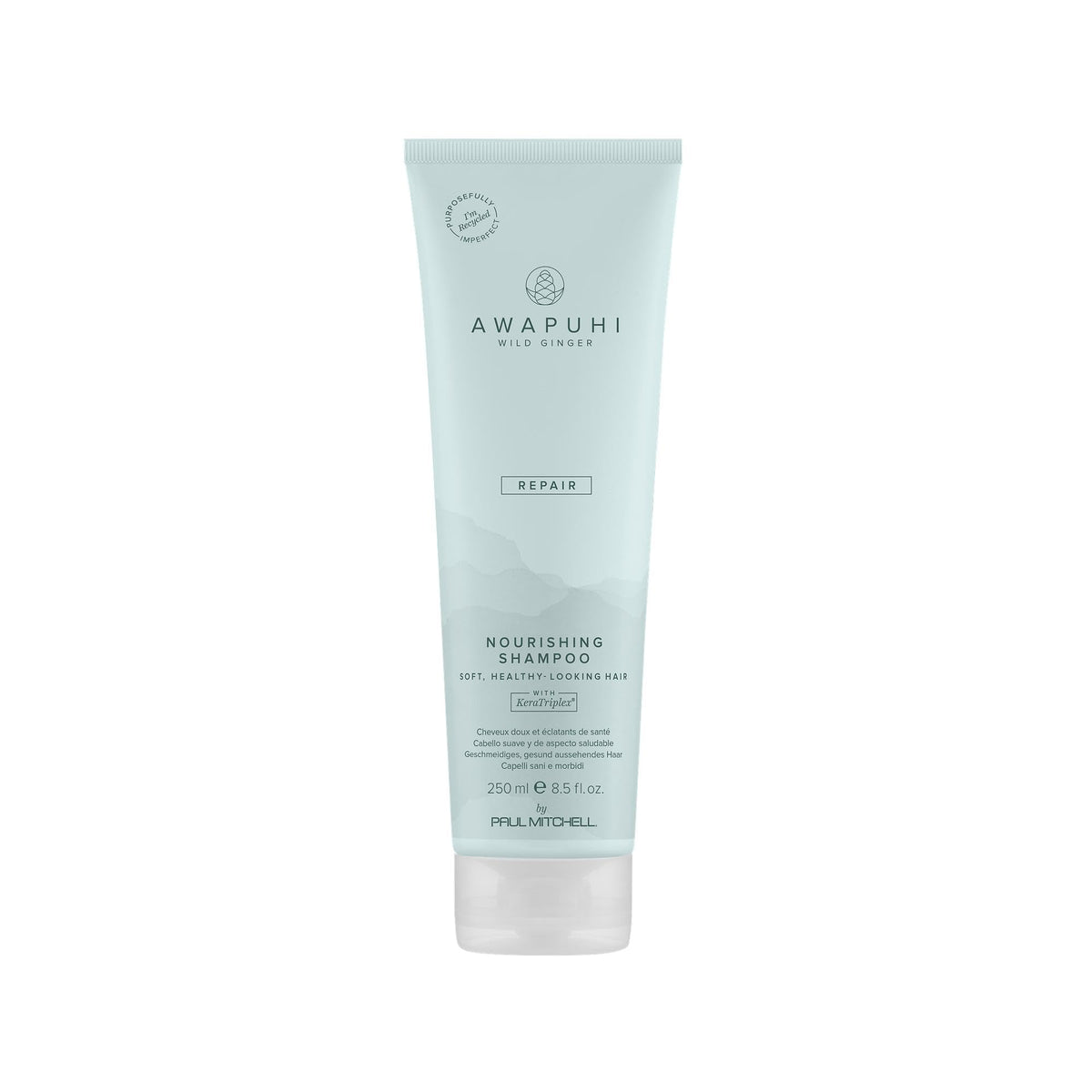 Awapuhi Wild Ginger front bottle showing label and benefits