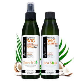 Awesome front packaging showing both bottles and clear product identity for easy selection