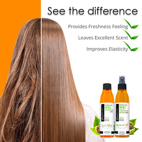 Awesome label ingredients closeup to show gentle formula benefit