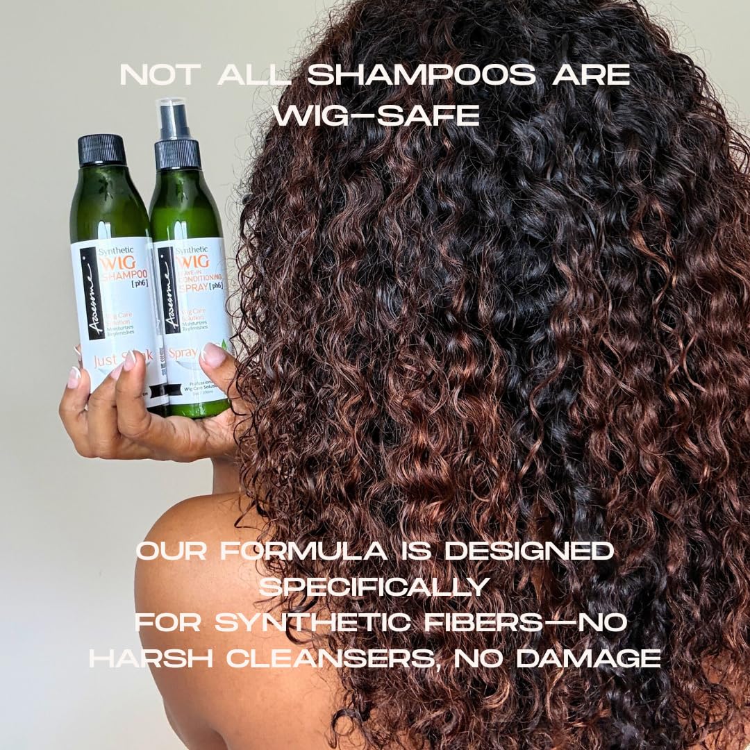 Awesome texture shot of fine mist from leave-in spray demonstrating even lightweight coverage
