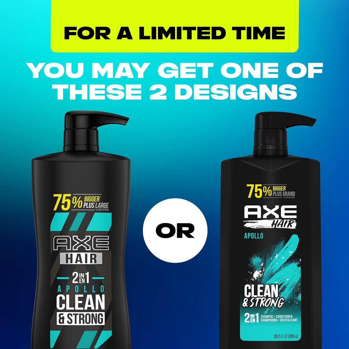 AXE label close-up highlighting sage and cedarwood fragrance
