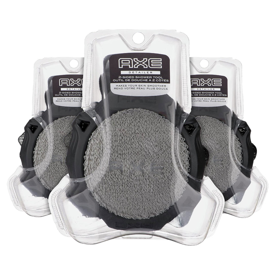 AXE front packaging showing three black Detailers and brand freshness