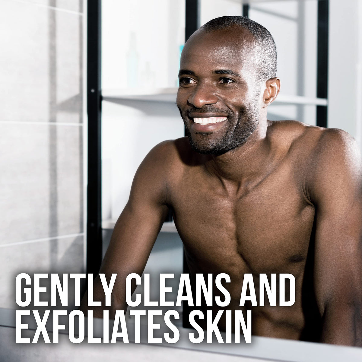 AXE Detailer in hand under shower demonstrating easy lathering