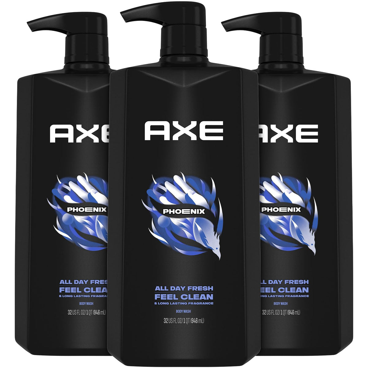 AXE front packaging showing label and scent benefits