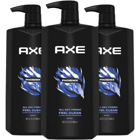 AXE front packaging showing label and scent benefits