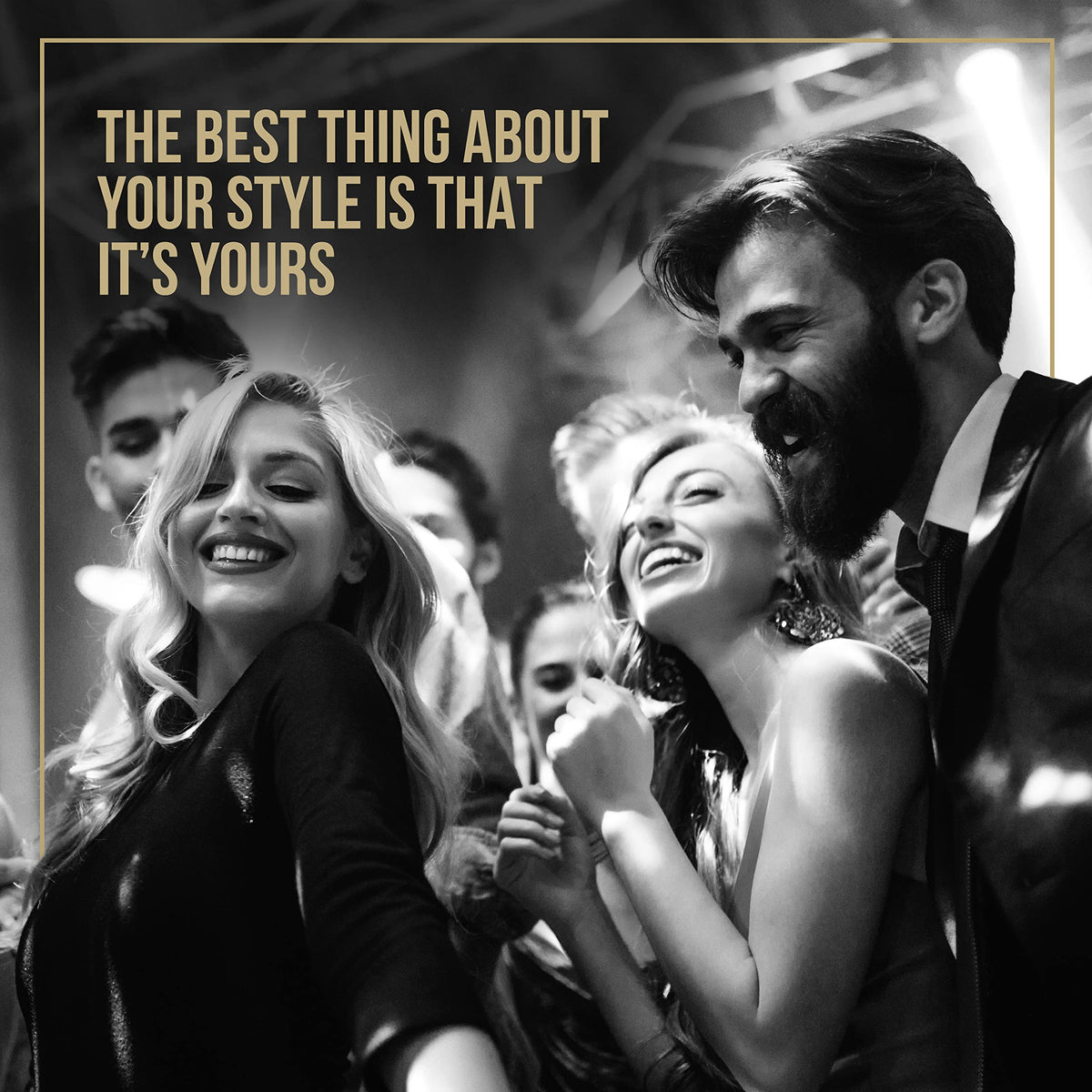 AXE pomade in morning routine lifestyle scene showing polished, touchable hair