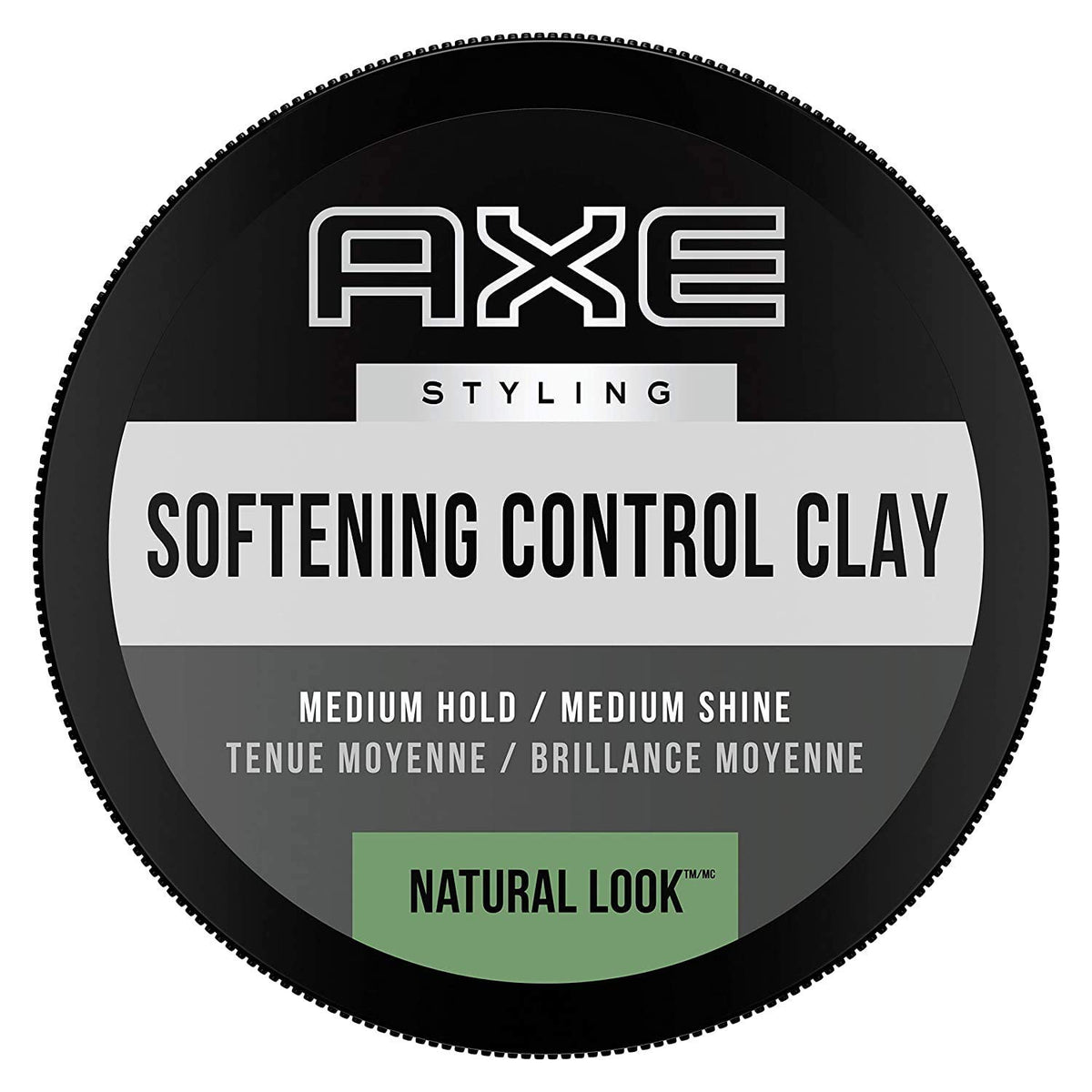 Axe natural look cream front packaging showing tube and easy application benefits