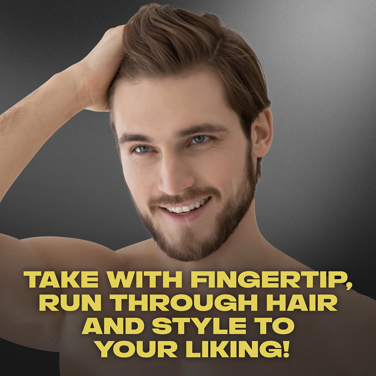 AXE Urban Messy Look finished hairstyle demonstrating textured natural movement