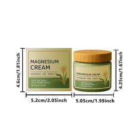 Axnzp hand scooping cream showing creamy consistency and ease