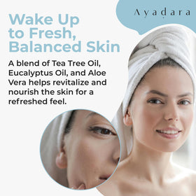 AYADARA cream texture close-up highlighting lightweight spreadability