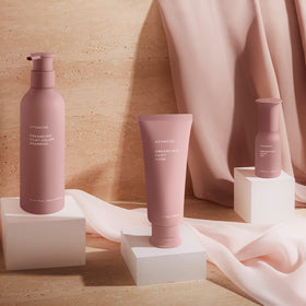 AYUNCHE in a salon setting with stylist, conveys professional-quality results
