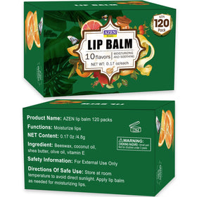 AZEN ingredient label close-up showing coconut oil and vitamin E for soothing care