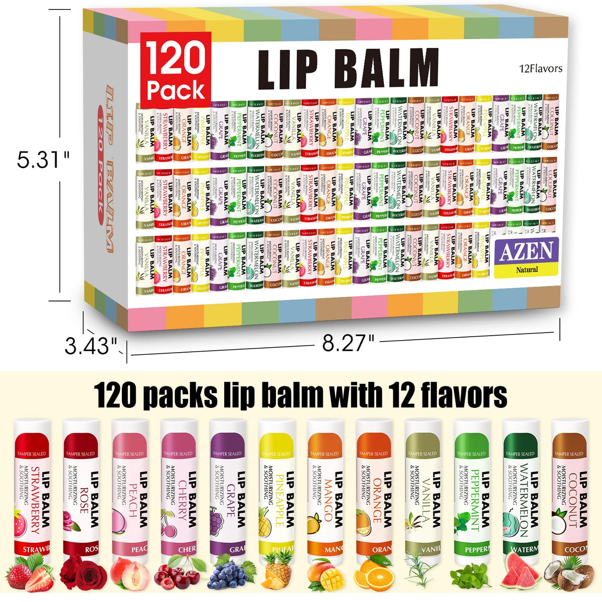 AZEN label close-up showing ingredients list highlighting natural moisturizing benefit