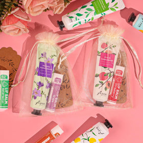 AZEN assortment of lip balm flavors neatly arranged to show variety and choice