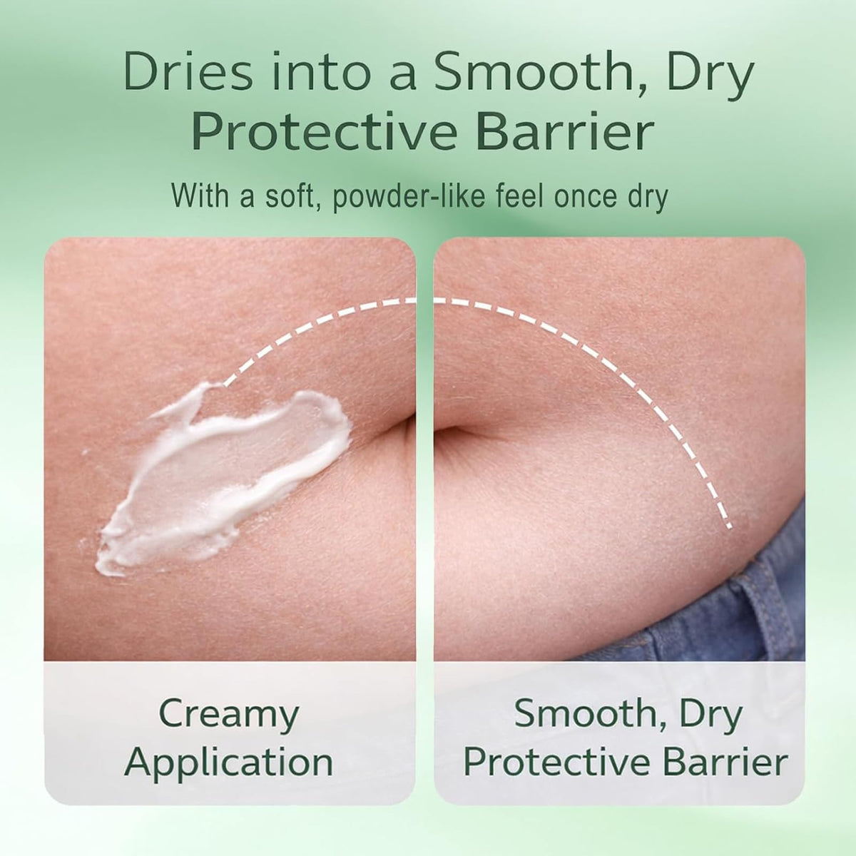 Azirkel used on inner thigh showing comfort during movement