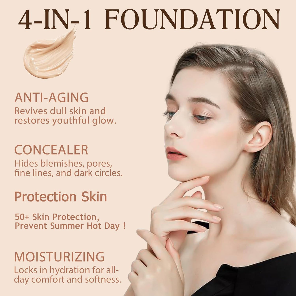 Azmaker SPF50 label close-up highlighting sun protection feature