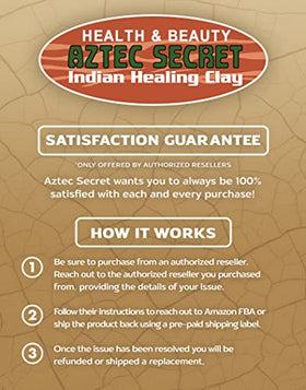 Aztec Secret mixed paste in bowl ready to apply, demonstrating easy preparation