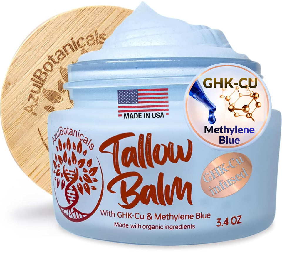 AzulBotanicals jar front view showing label and compact packaging benefit