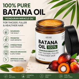 AZURE Batana lifestyle model using paste showing natural styling benefit