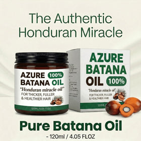Azure Batana texture closeup of oil sheen on skin demonstrating lightweight absorption benefit