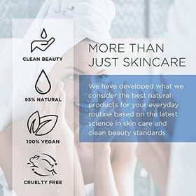 Azure Cosmetics pipette dispensing clear serum into hand for precise application