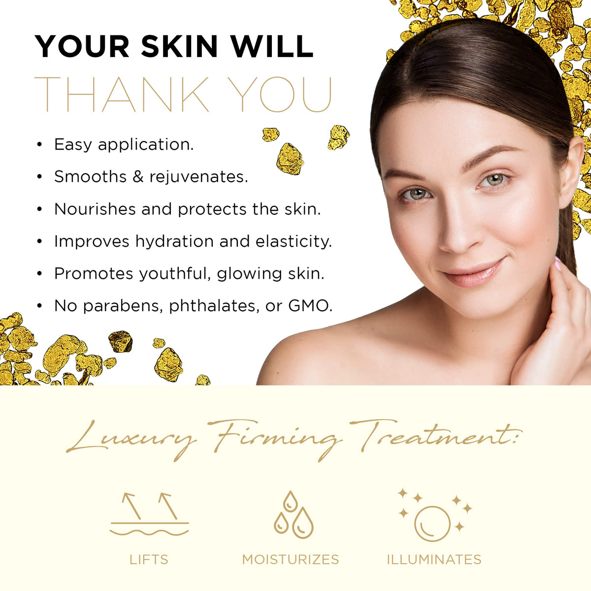 Azure Cosmetics moisturizer in use during morning routine for smooth skin