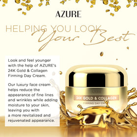 Azure Cosmetics label and ingredients list showing clean formula benefit