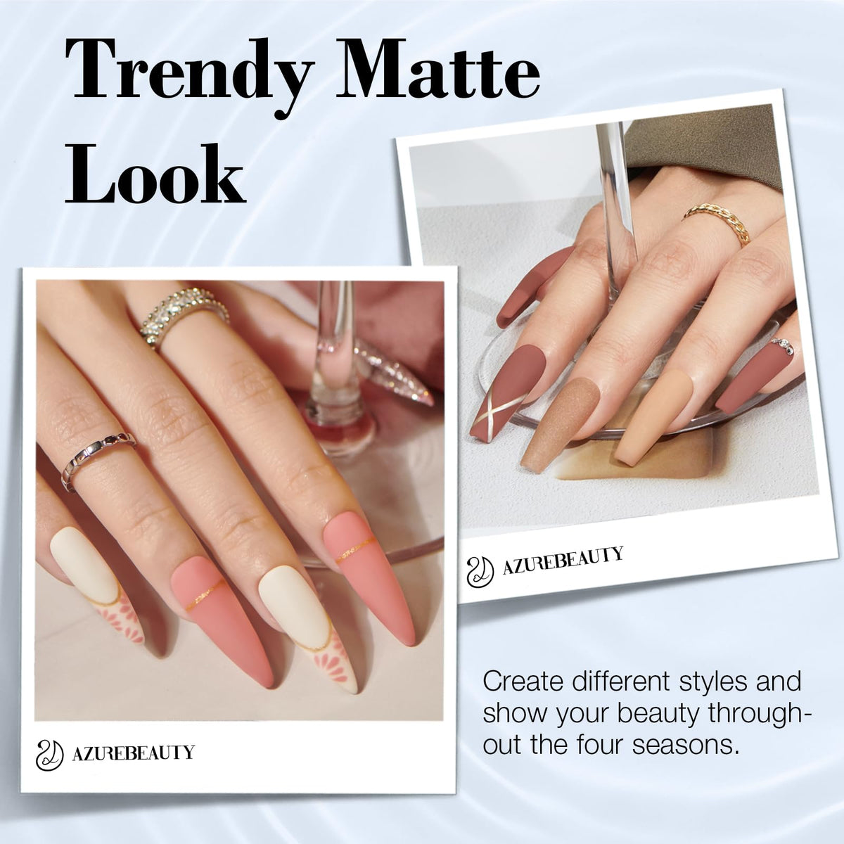 AZUREBEAUTY activator in use hardening dip layers quickly without a nail lamp benefit