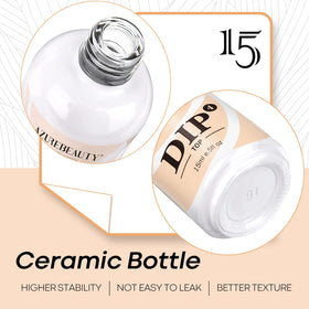 AZUREBEAUTY activator pouring to demonstrate fast drying benefit