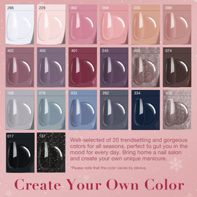 AzureBeauty brush and tool set displayed for neat, beginner-friendly application